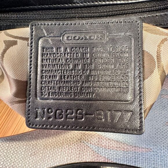 Coach Leather Handbag - Picture 9 of 12